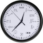 getDigital Horloge Maths - Horloge Murale Cryptée
