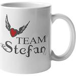 Getting Shirty Tasse à café/thé en céramique Team Stefan (inspirée par The Vampire Diaries)