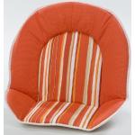 GEUTHER - Réducteur tissus pour chaise haute bébé raye rouge orange
