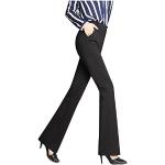 Jeans droits noirs en denim stretch Taille L plus size look fashion pour femme 
