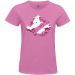 T-shirts roses à manches courtes Ghostbusters lavable en machine à manches courtes Taille M look fashion pour femme 