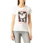Ghostbusters WOGHOSDTS010 T-Shirt, Blanc, XL Femme