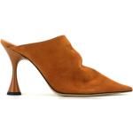 Giampaolo Viozzi - Shoes > Heels > Heeled Mules - Brown -