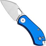 GiantMouse ACE Nibbler Blue Aluminum, N690 couteau de poche, Ansø et Voxnaes design