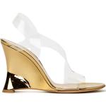 Sandales à brides Gianvito Rossi dorées en cuir Pointure 41 pour femme 