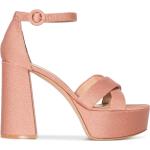 Sandales à talons Gianvito Rossi roses en cuir Pointure 40 pour femme 