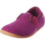 Chaussons Giesswein violets en caoutchouc en laine Pointure 24 look fashion pour enfant en promo 