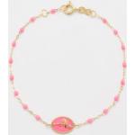 Bracelets de perles Gigi Clozeau roses en résine à perles à motif flamants roses 18 carats pour femme 