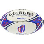 Ballons de rugby Gilbert blancs en promo 
