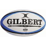 Gilbert Omega Ballon de rugby de match pour homme Bleu / Noir Taille 5
