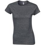 Gildan Womens/Ladies Softstyle Heather Ringspun Cotton Fitted T-Shirt