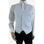 Gilets de costume Kebello blancs en viscose Taille XL look fashion pour homme 