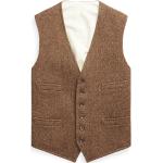 Gilets en laine de créateur Ralph Lauren Polo Ralph Lauren camel en tweed Taille XL pour homme 