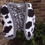 Boléros blancs à rayures à motif vaches Toy Story Taille 5 ans pour fille de la boutique en ligne Etsy.com 