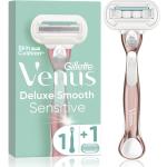 Gillette Venus Deluxe Smooth Sensitive Rosegold rasoir + tête de rechange 1 pcs