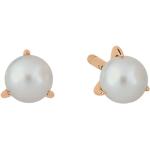 Boucles d'oreilles en perles Ginette Ny en or à perles à motif papillons 18 carats classiques pour femme 