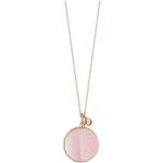 Colliers Ginette Ny en or rose en or rose 18 carats look fashion pour femme 