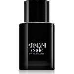 Eaux de toilette Armani Giorgio Armani Code ambrés rechargeable à huile de lavande élégantes 50 ml pour homme 