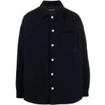 Vestes en laine de créateur Armani Giorgio Armani bleues Taille XXL 