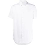 Chemises de créateur Armani Giorgio Armani blanches à manches courtes à manches courtes Taille XXS pour homme 