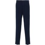 Pantalons de costume de créateur Armani Giorgio Armani bleu marine à rayures stretch Taille 3 XL W48 pour homme 