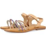 Sandales plates Gioseppo multicolores Pointure 38 look fashion pour fille en promo 