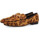Mocassins Gioseppo à effet léopard en cuir Pointure 41 look casual pour femme 