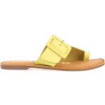 Sandales Gioseppo jaunes Pointure 40 avec un talon jusqu'à 3cm pour femme en promo 