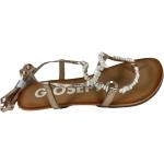 Sandales plates Gioseppo blanches en cuir Pointure 39 look fashion pour femme 
