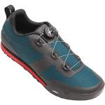 Chaussures de vélo Giro bleues en caoutchouc Pointure 50 look fashion pour homme 