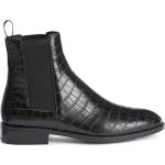 Boots Chelsea Giuseppe Zanotti noires à logo en tissu pour homme en promo 