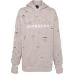 Sweats de créateur Givenchy gris en éponge à manches longues pour homme 