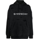 Sweats de créateur Givenchy noirs en jersey à manches longues pour homme 