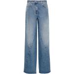Jeans de créateur Givenchy bleus en denim délavés W25 L28 classiques pour femme 