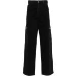 Jeans droits de créateur Givenchy noirs en coton mélangé W32 L33 pour homme 