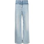 Jeans droits de créateur Givenchy bleues claires W25 L28 classiques pour femme 