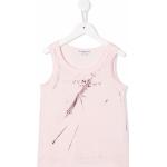 Débardeurs de créateur Givenchy roses en jersey enfant en promo 