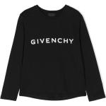T-shirts à imprimés de créateur Givenchy noirs enfant 