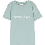 T-shirts à imprimés de créateur Givenchy bleus enfant bio éco-responsable 