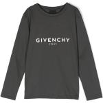T-shirts à imprimés de créateur Givenchy gris anthracite enfant bio éco-responsable 