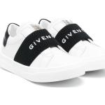 Givenchy Kids baskets à bride logo - Blanc