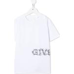 T-shirts à imprimés de créateur Givenchy blancs en jersey enfant en promo 