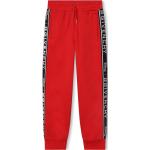Pantalons de sport de créateur Givenchy rouges à logo en coton mélangé enfant Disney 