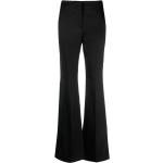Pantalons de créateur Givenchy noirs en viscose Taille XS W40 coupe bootcut pour femme 