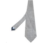 Cravates en soie de créateur Givenchy grises seconde main Tailles uniques pour homme 