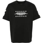 T-shirts à imprimés de créateur Givenchy noirs en jersey à manches courtes à col rond pour homme 