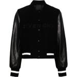 Vestes matelassées de créateur Givenchy noirs à rayures à manches longues à col montant Taille XS pour femme 