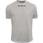 Maillots de football Givova gris en polyester respirants Taille 3 XL look fashion 