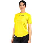 Maillots de football Givova jaunes en polyester respirants Taille XL look fashion en promo 