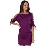 Mini robes Glamour empire prune minis Taille 3 XL look fashion pour femme 
